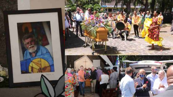 [En images] Funérailles de Vaco Baissac : adieu l’artiste