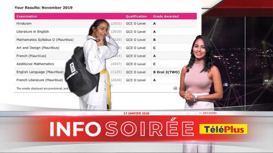 [Info Soirée] A 15 ans, elle passe de la Form 4 au Lower Six avec 4 distinctions et 4 «credits»