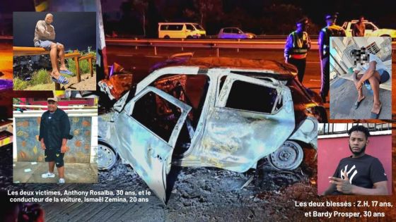 Deux morts dans un accident à Ripailles : «Banla pan dir nou narien kot zot ti p ale»
