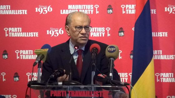 Ramgoolam plaide pour l’unification des partis de l’opposition «pour faire partir Pravind Jugnauth»