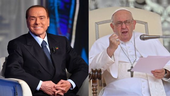 Le pape salue le tempérament énergique de Berlusconi