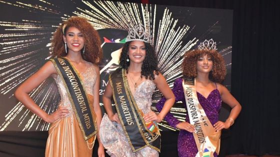 Kimberly Joseph couronnée Miss Mauritius 2023-24 