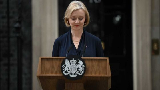 Royaume-Uni: la Première ministre Liz Truss annonce sa démission