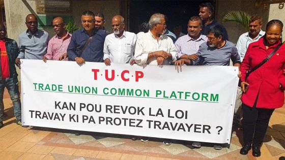 Lois du travail : la Trade Union Common Platform refuse de revenir à la table des négociations avec le patronat 