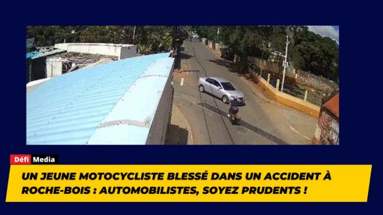 Un jeune motocycliste blessé dans un accident à Roche-Bois : automobilistes, soyez prudents !