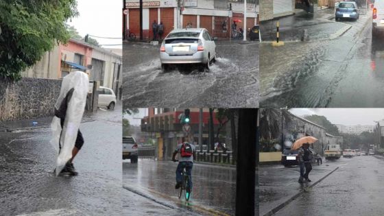 Averses orageuses : des accumulations d’eau dans certaines régions de la capitale 