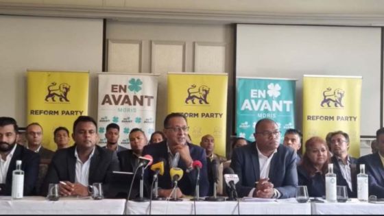 Politique : le Reform Party en alliance avec En Avant Moris