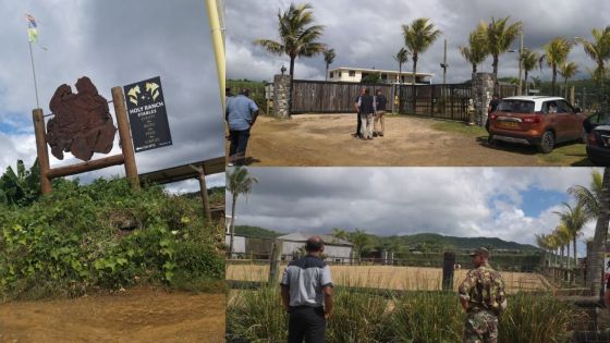 [En images] Arrestation de Vimen Sabapati : descente de la Special Striking Team à Holy Ranch