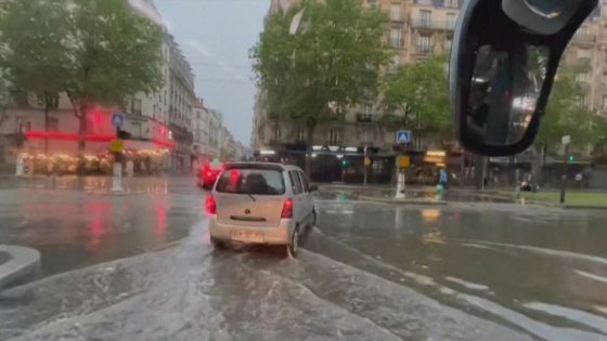 Une vague d'orages traverse la France, entraînant inondations et coupures de courant