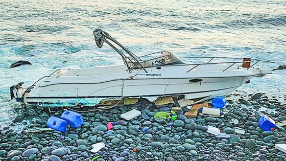 Hors-bord échoué à La Réunion : le propriétaire porte plainte pour vol