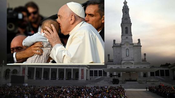 Portugal: le pape en visite éclair à Fatima devant 200.000 fidèles