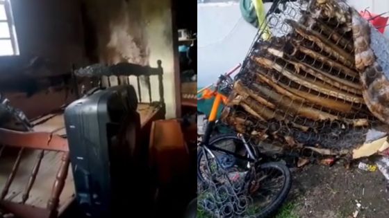 Terre-Rouge : une fillette de trois ans déclenche un incendie en jouant avec des allumettes