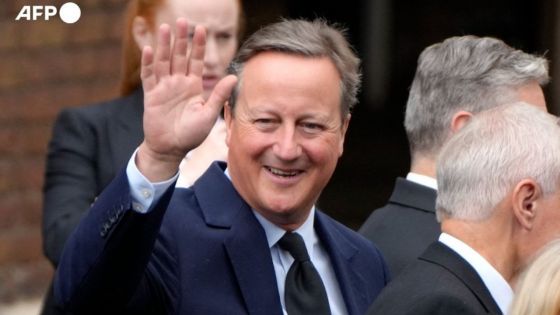 Royaume-Uni : Rishi Sunak rappelle David Cameron au gouvernement