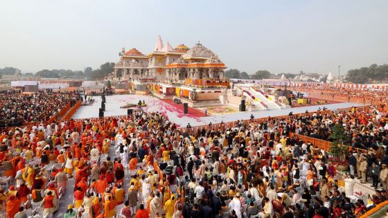 Inde : le Ram Mandir inauguré 