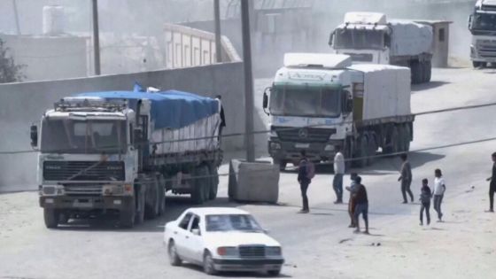 Gaza : 468 camions d'aide entrés mardi, un record selon Israël