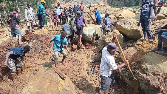 Papouasie-Nouvelle-Guinée: plus de 2 000 personnes ensevelies dans un glissement de terrain, selon les autorités