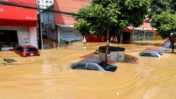 Typhon Matmo : des crues record dans le nord du Vietnam font au moins huit morts