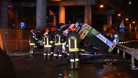 Venise en deuil après l'accident de bus ayant fait 21 morts