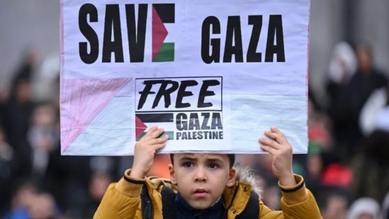 [En images] Conflit israélo-palestinien : les manifestations en faveur d'un cessez-le-feu se poursuivent dans le monde