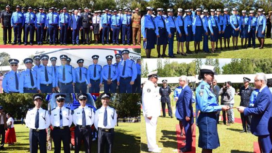 [En images] Promotions au sein de la force policière