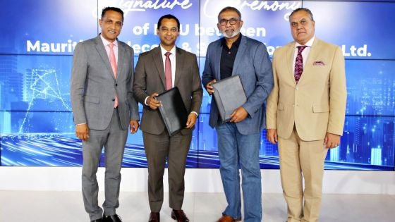 Mauritius Telecom et State Informatics Ltd unissent leurs forces pour la transformation digitale de Maurice