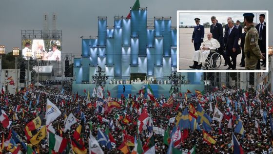 Le pape arrive à Lisbonne pour participer aux JMJ avec un million de jeunes