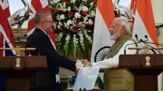 L'Inde et l'Australie s'engagent à renforcer leurs liens en matière de défense