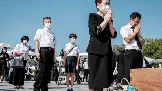 Le Japon commémore les 76 ans de la bombe de Hiroshima pendant les JO