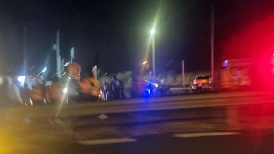 Montebello, Pailles : une voiture percute trois motards de la police