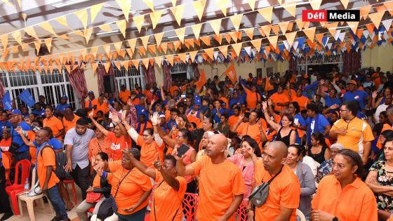 [En images] No 1 :  rassemblement de l’Alliance Lepep à Les Salines