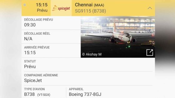 Soins en Inde : Navin Ramgoolam voyagera à bord du Boeing 737-8GJ