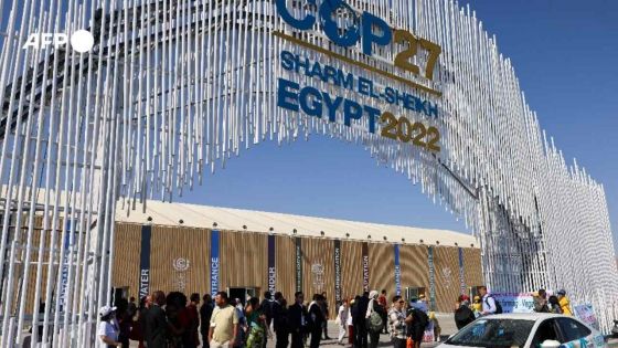 Ouverture en Egypte de la Conférence mondiale sur le climat COP27