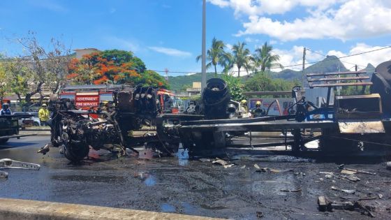 Grave accident à Pailles 