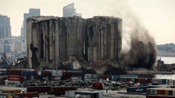 Port de Beyrouth: nouvel effondrement dans les silos au 2e anniversaire de l'explosion 