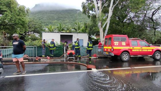 Post-pluies torrentielles : les pompiers sollicités pour une vingtaine d’interventions depuis ce matin