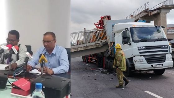 Accident à Roche-Bois : le camion impliqué n’appartient pas à Eastern Mix Ltd, affirme le directeur 
