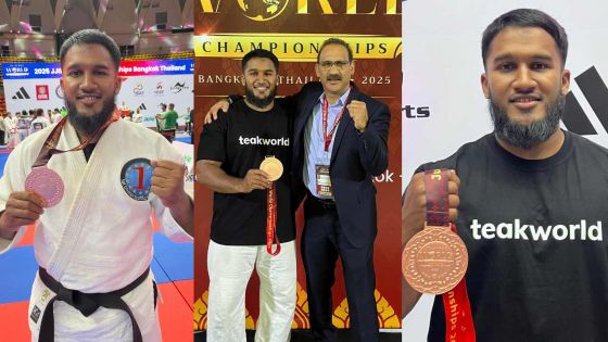 Adil Dookee décroche la médaille de bronze au Championnat du Monde de Jiu-Jitsu 2025 malgré ses blessures 