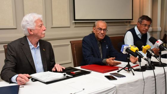 Conférence de presse de l'alliance PTr-MMM-PMSD