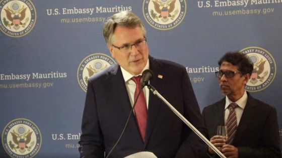 «Les Etats Unis n’envisagent aucune discussion avec Maurice sur les Chagos», dit l’ambassadeur américain à Maurice