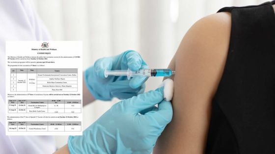 Vaccination contre la Covid-19 : le calendrier pour ce mardi 12 octobre 