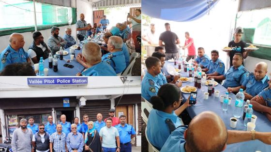 Vallée-Pitot : la police organise un déjeuner pour remercier ses partenaires
