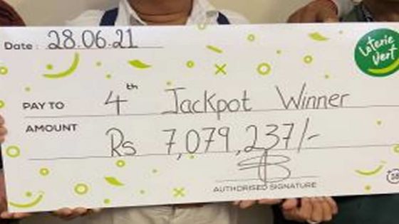 Loterie Vert : cinq frères remportent le jackpot
