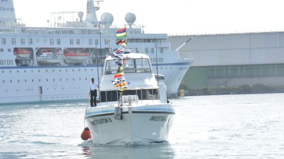 Lancement du Multi Purpose Support Vessel: « Mettre un frein à la pêche illégale dans nos eaux » dit le PM