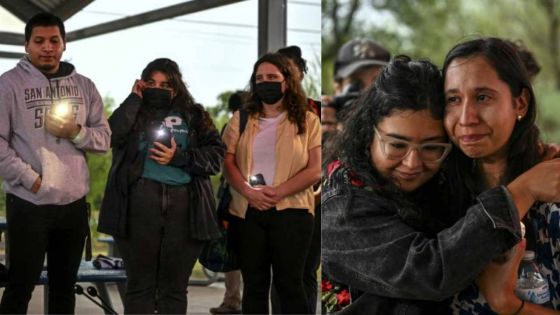 Douleur et colère lors d'une veillée pour les migrants retrouvés morts dans un camion au Texas