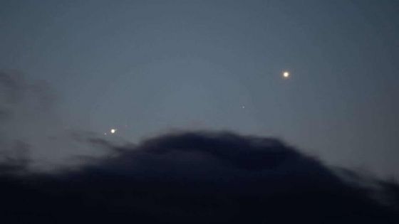 Vénus et Jupiter plus proches que jamais 