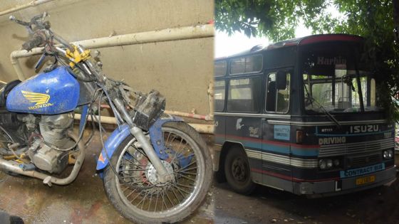 La Chaumière : un motocycliste meurt après une collision avec un bus  