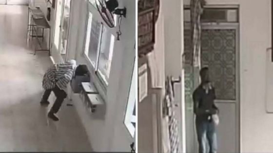 Vol d’argent dans une mosquée : le suspect  tente d’éviter la CCTV