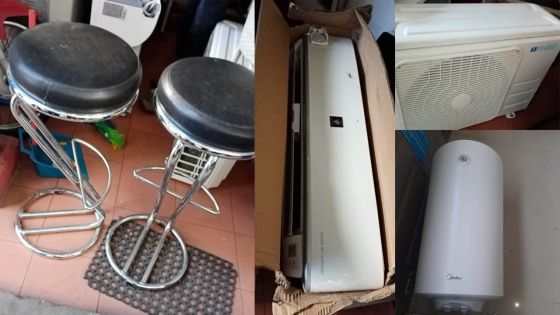 Cambriolage d'un bungalow à Cap-Malheureux : un climatiseur, un réfrigérateur et d'autres objets volés récupérés par la police