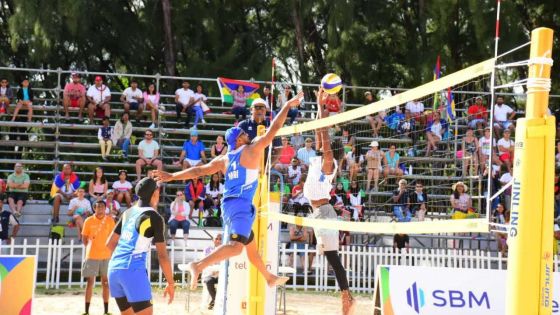 JIOI - Beach-Volley : Maurice perd le Golden match face aux Maldives