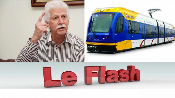 Le Flash TéléPlus : Bérenger remet en question le coût du Metro Express